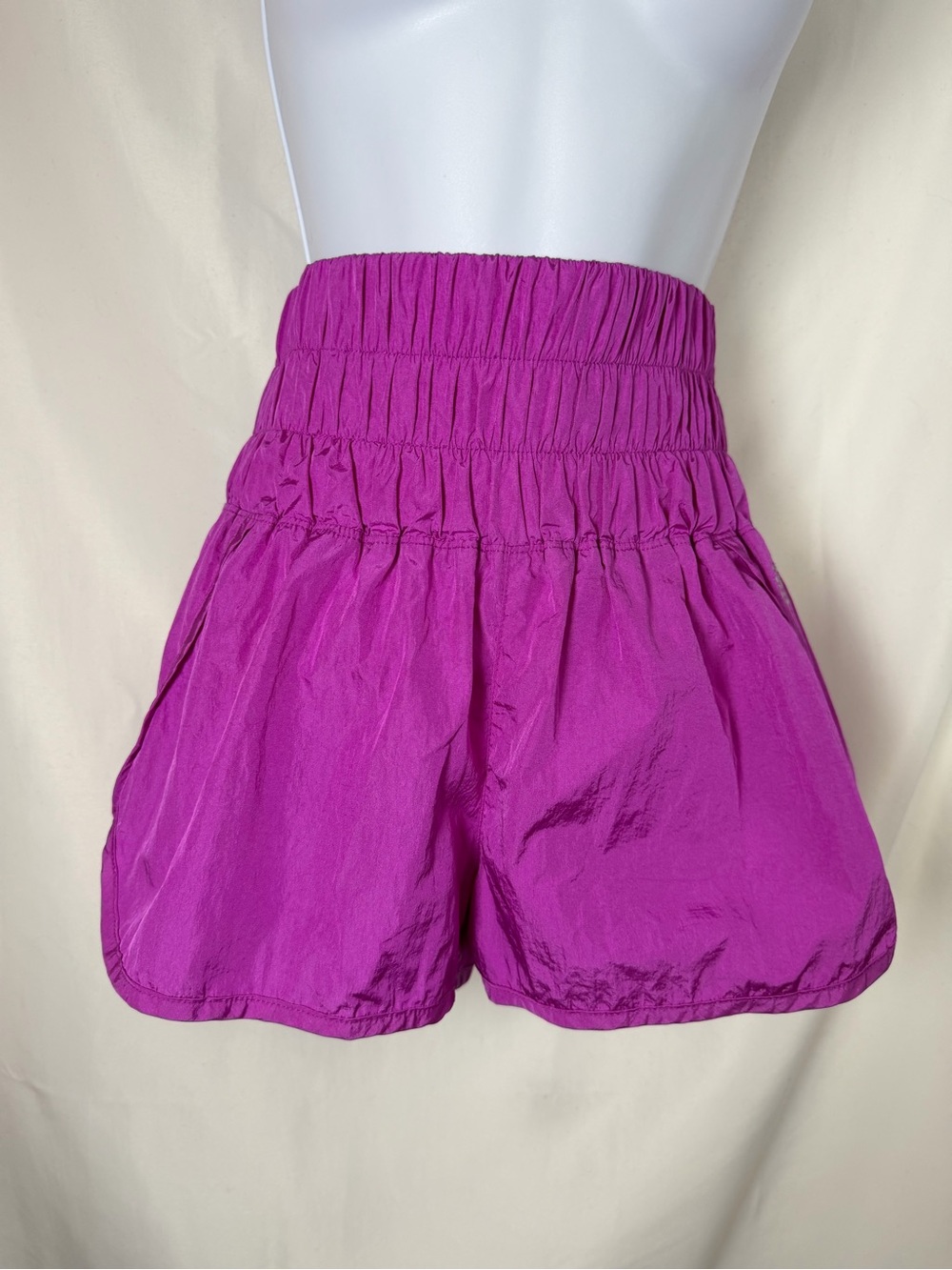 FP Movement The Way Home Shorts Magenta Pink Purple Athletic Lined Shorts S